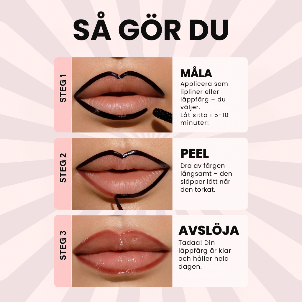 AYORA™ Peel-Off Lip Liner Tattoo